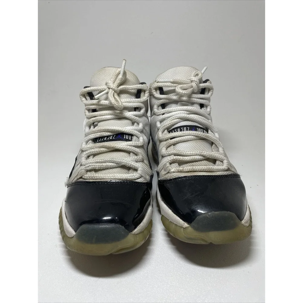 Nike Air Jordan 11 Retro Concord 2018 size‎ 7Y GS OG XI 378038–100 Black White